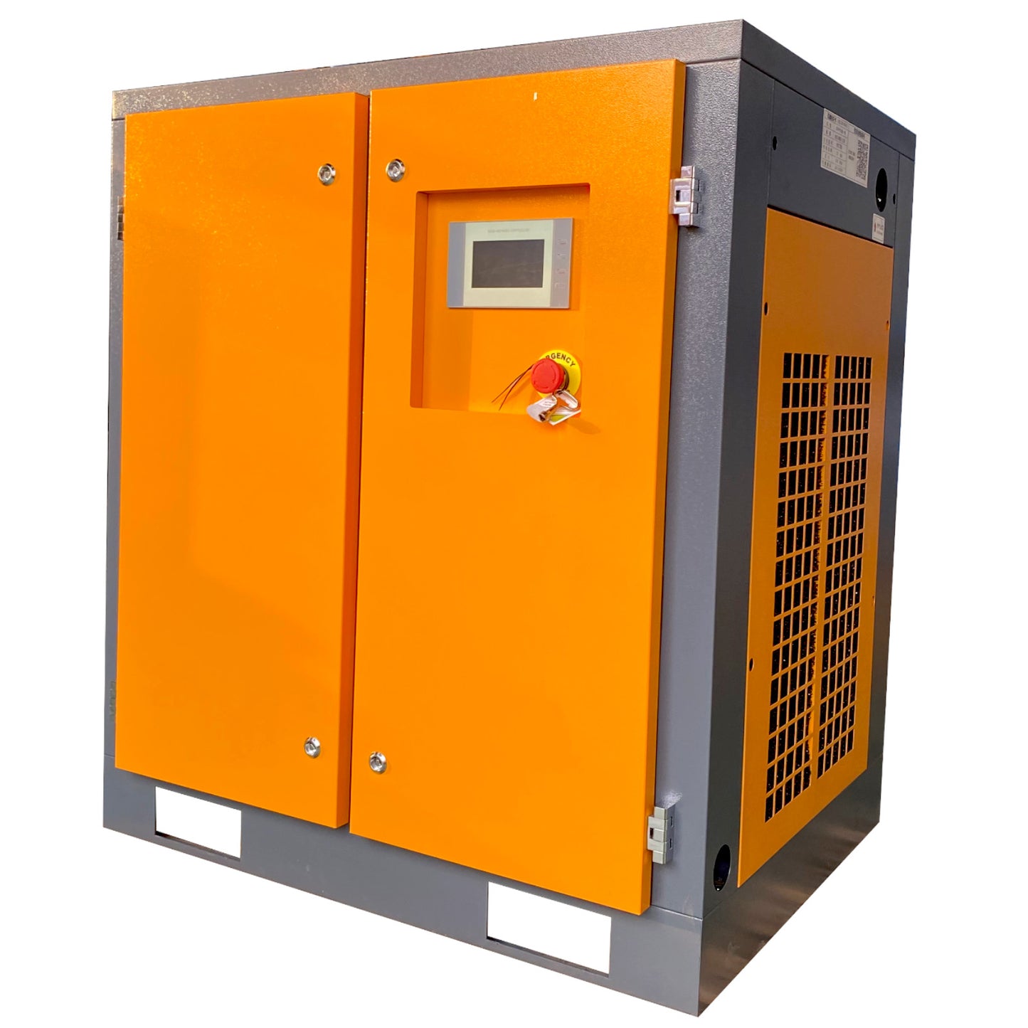 20HP 15KW Variable Speed Frequency Rotary Screw Air Compressor Single-Stage 81CFM@120PSI/230V/60Hz, Stationary Industrial Air Compressor